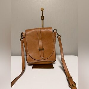 Frye Tan Crossbody Leather bag
